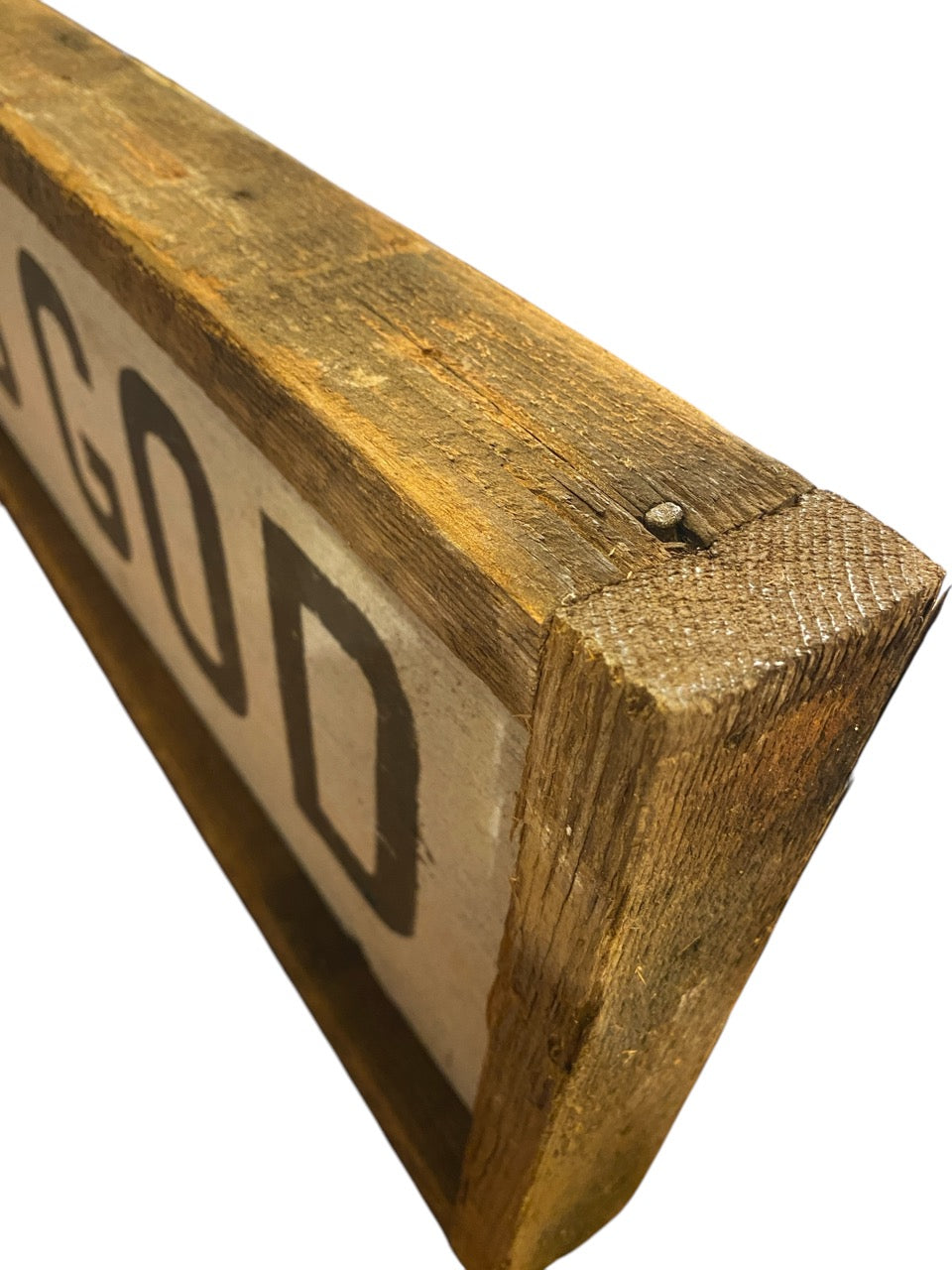 Talk to God Rustic Wooden Sign - 42"