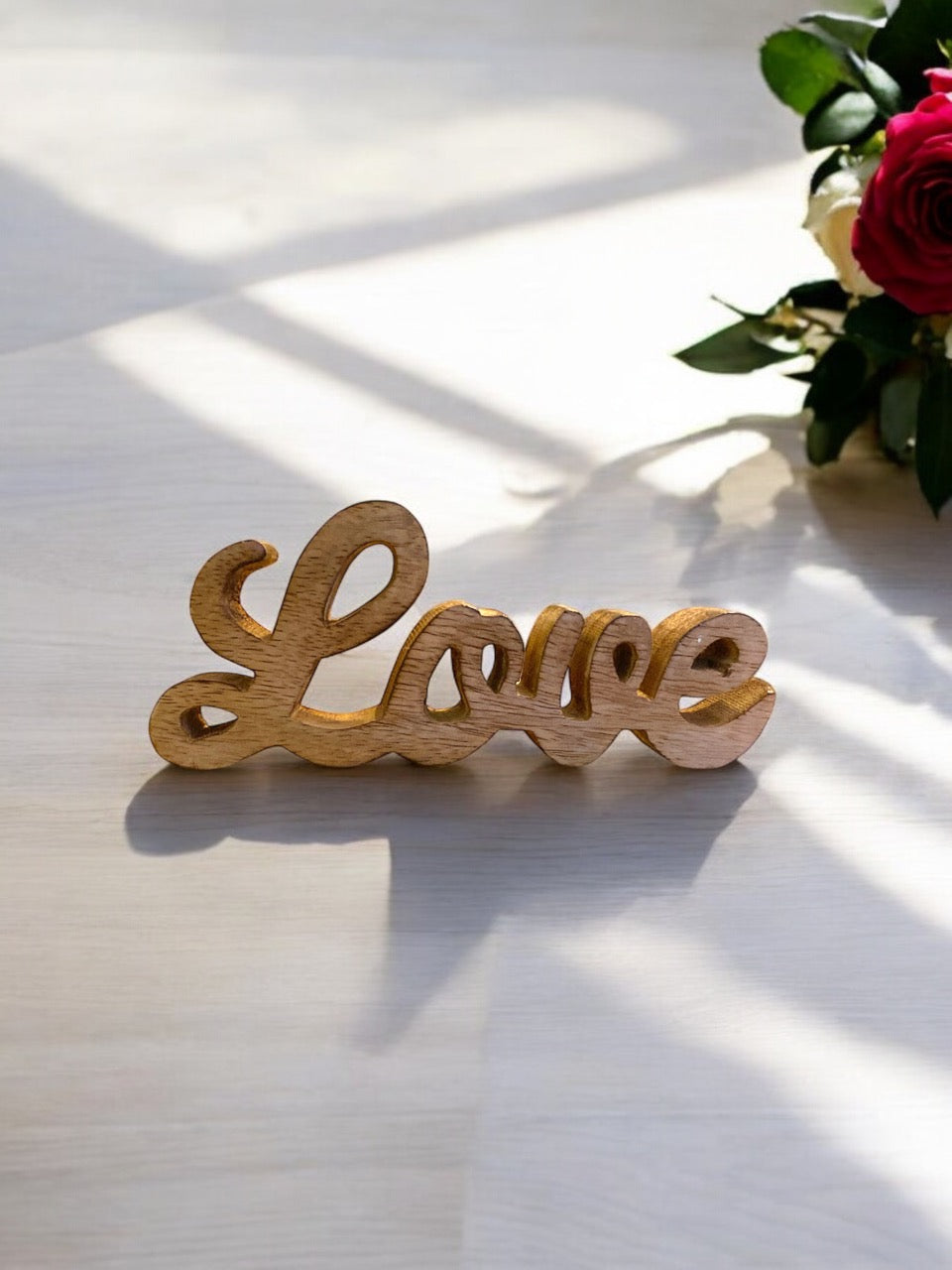 Love in Mango Wood - 6"