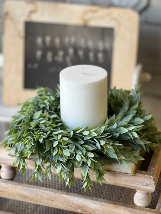 Rainwashed Candle Ring - 6.5"