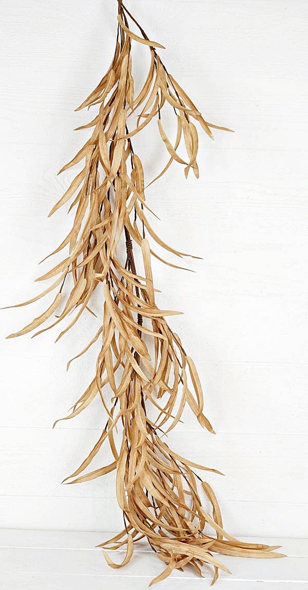 Foam Willow Leaves Garland - 4.5'