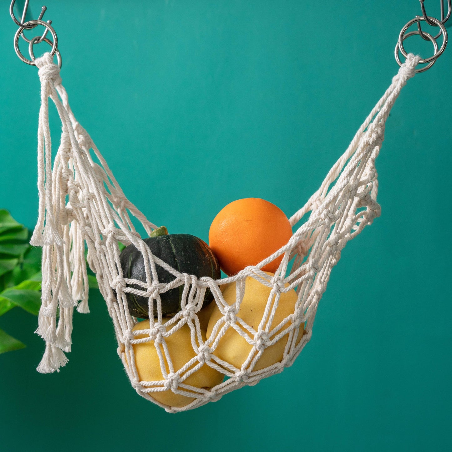 Macrame Fruit Storage Organizer Bag