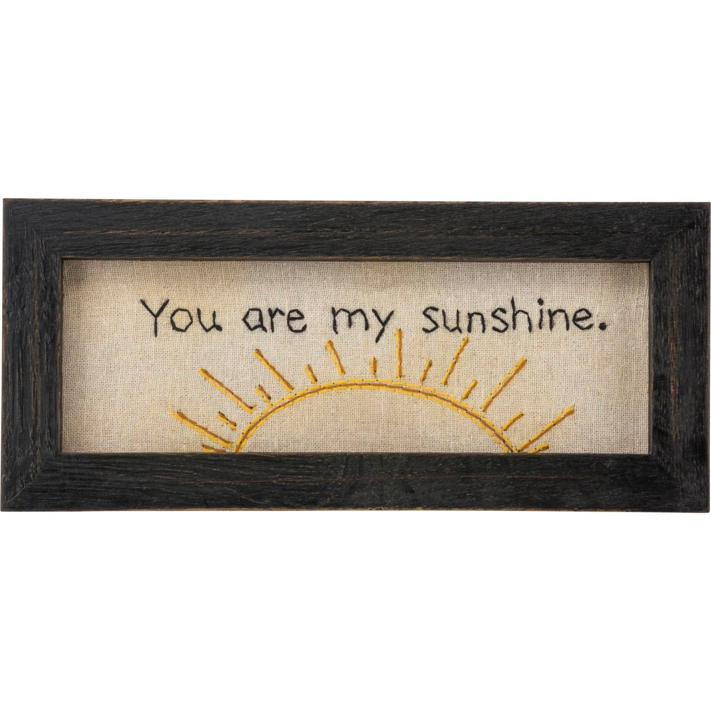 My Sunshine Stitchery Sign - 9.5"x4.25"