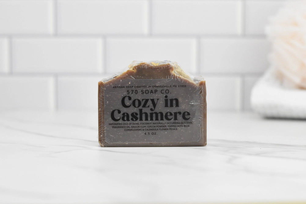 Cozy in Cashmere Bar Soap: Luxurious Blend