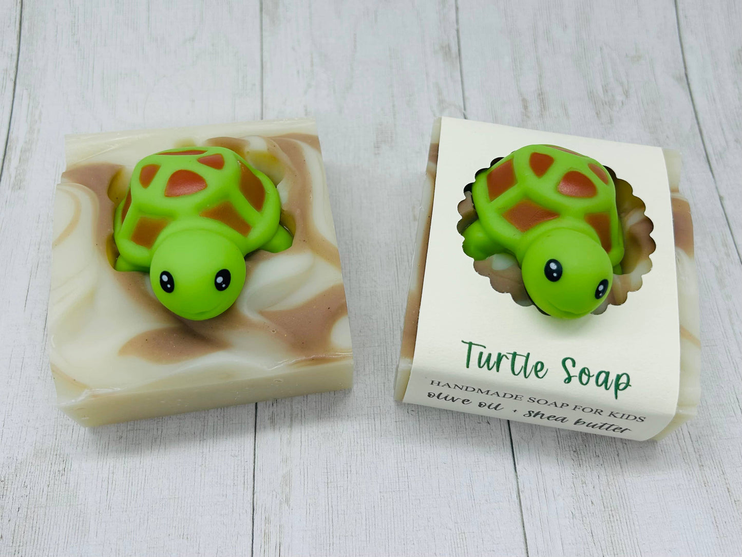 Turtle Handmade Soap Bar for Kids - 4.2oz