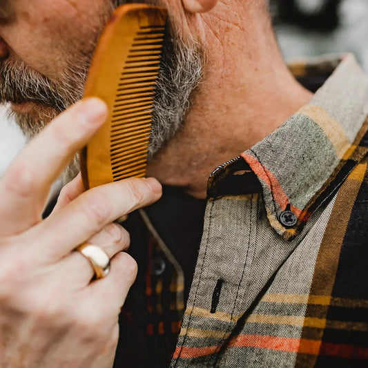 Wooden Beard Comb