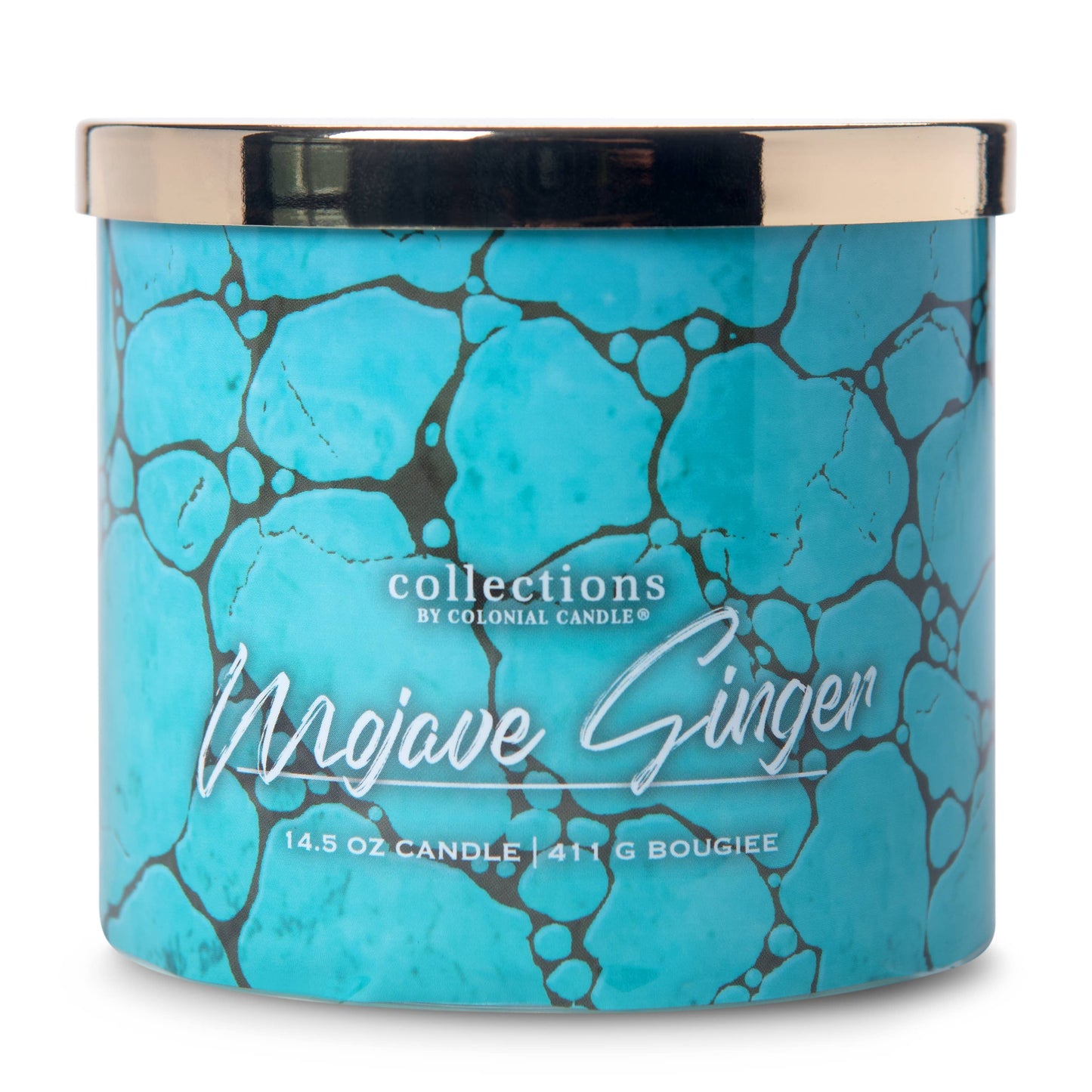 Desert Mojave Ginger Scented Jar Candle, Soy Blend Wax, 14.5oz