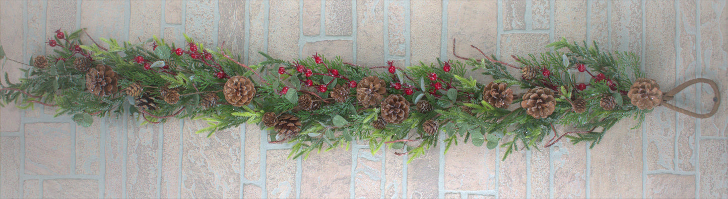 Holiday Eucalyptus Garland - 4ft