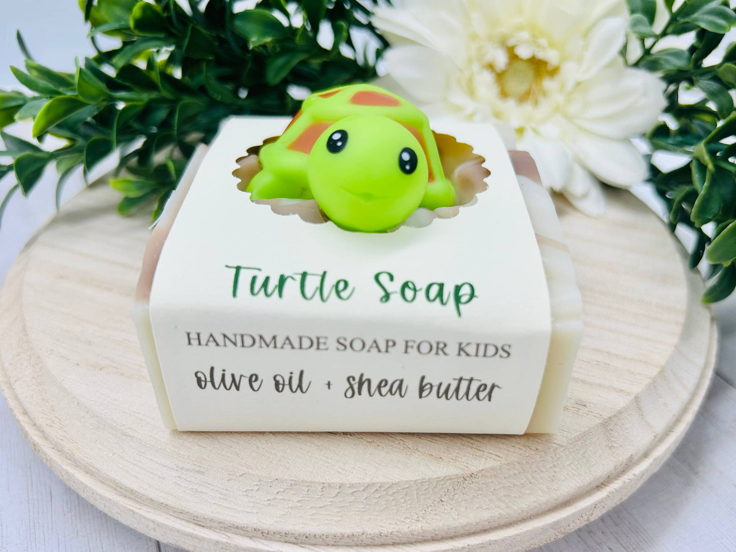 Turtle Handmade Soap Bar for Kids - 4.2oz