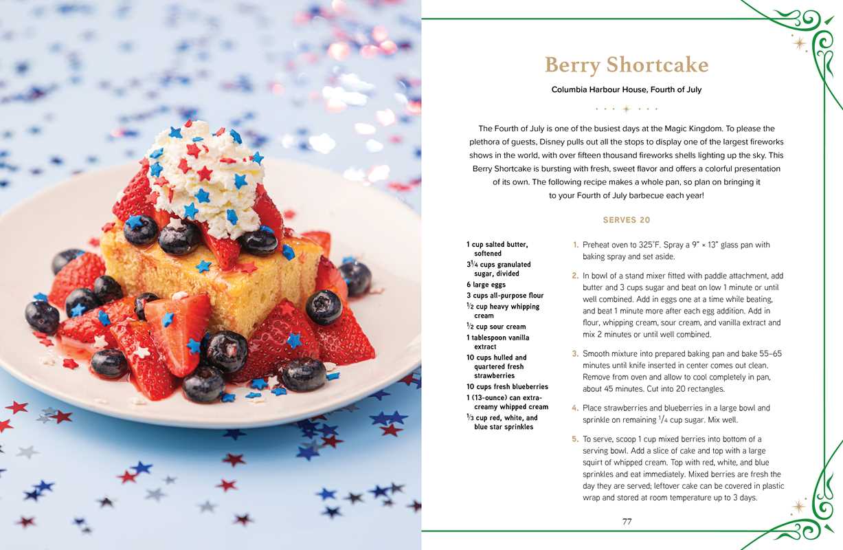 Unofficial Disney Parks Holidays Cookbook