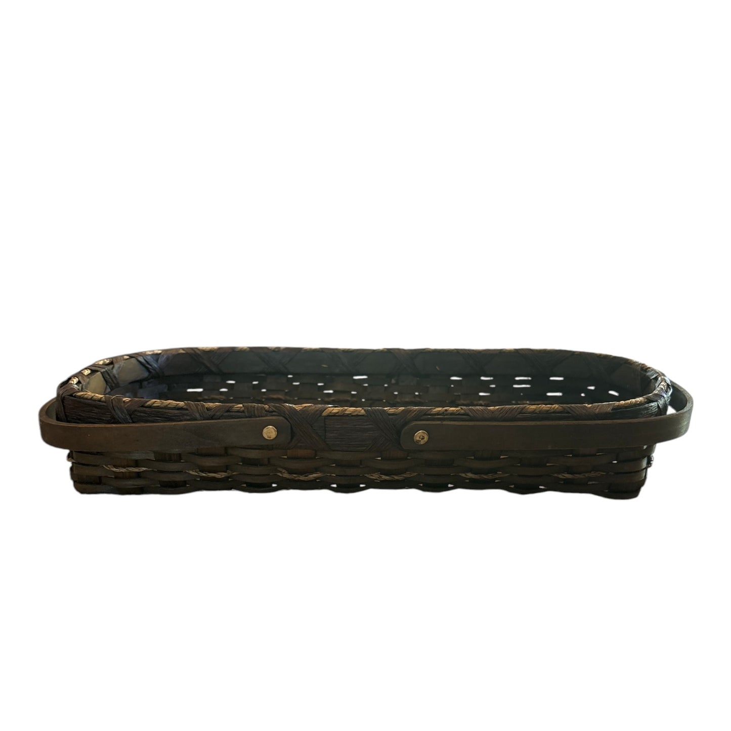 Basket with Two Folding Handles - 19"