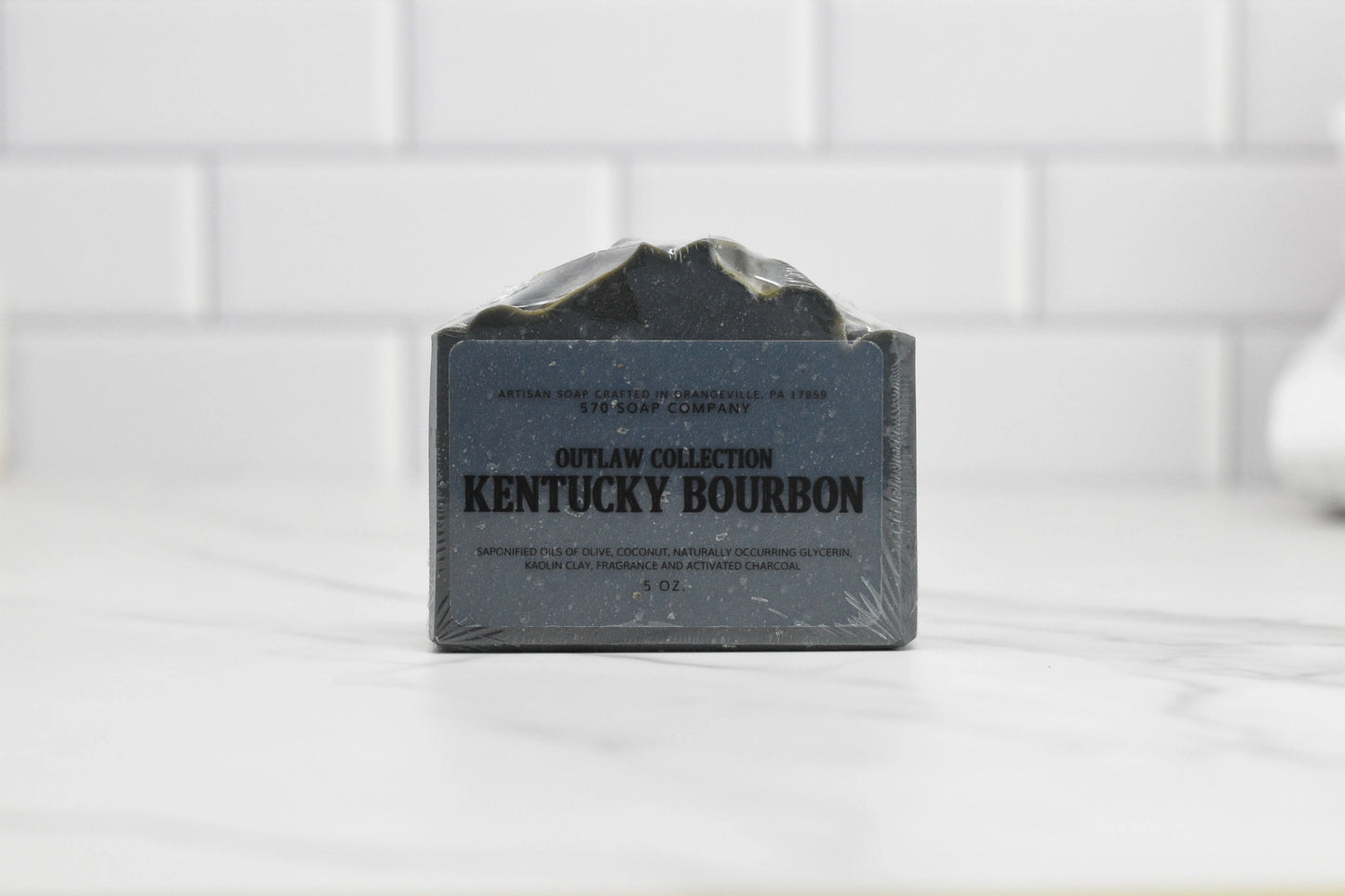 Kentucky Bourbon Charcoal Bar Soap