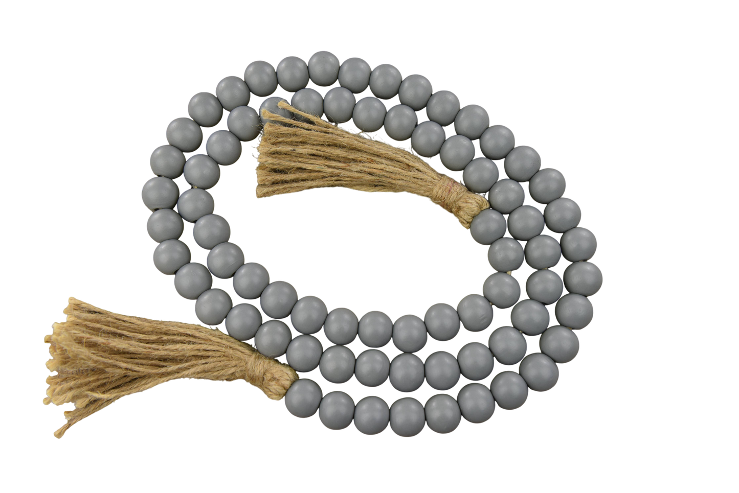 Grayish Beaded Garland approx 60in