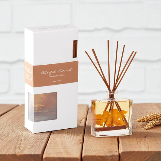 Blissful Harvest Botanical Reed Diffuser - 7.5floz