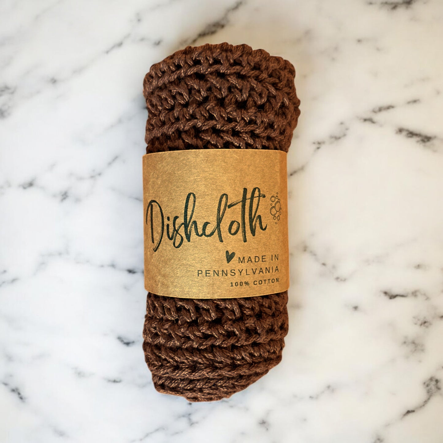 Autumn Inspired Dishcloth 100% Cotton