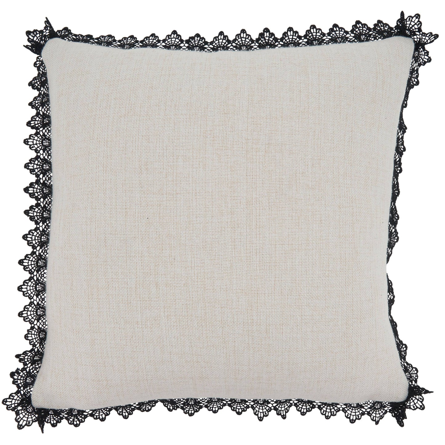 Throw Pillow With Trick-Or-Treat Design - 16"