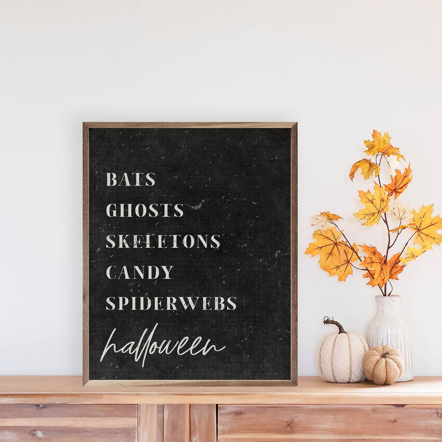 Halloween Traditions Sign - 8"x10"