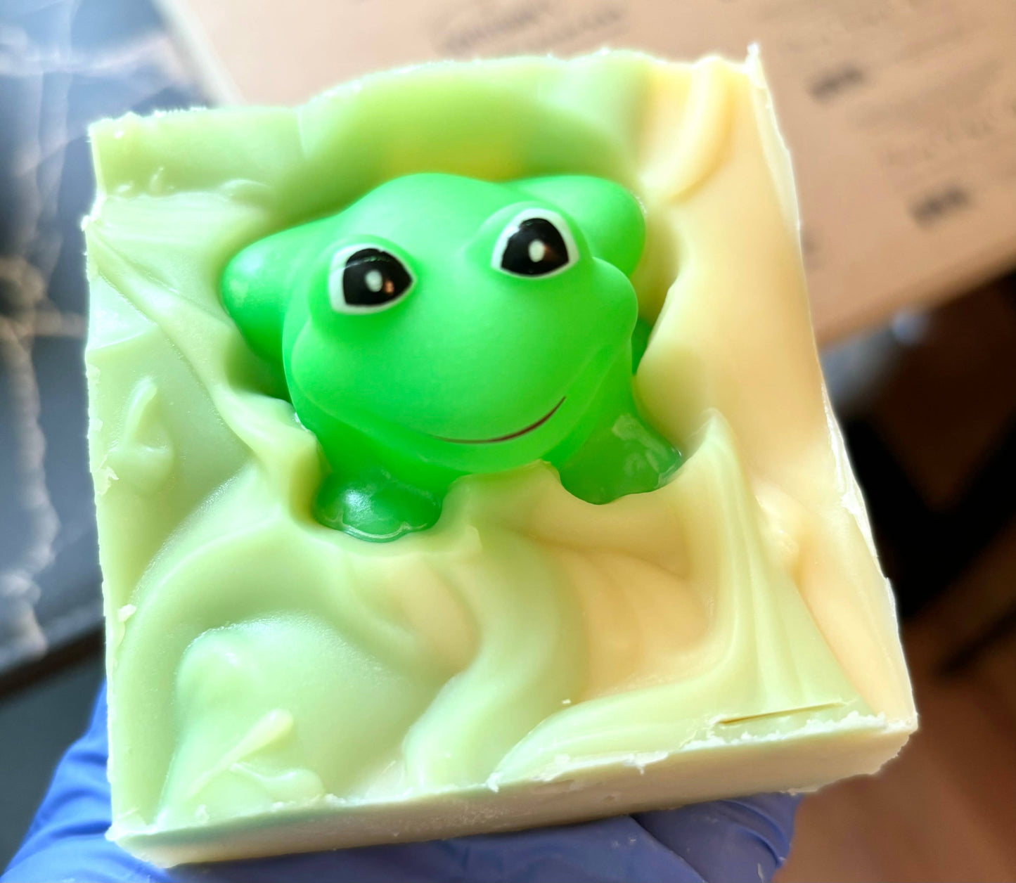 Froggy Handmade Soap Bar for Kids - 4.8oz