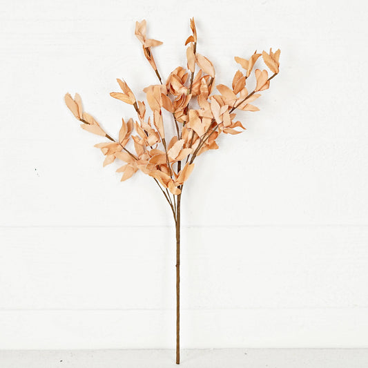 Tea-Stained Herb Leaves Pick - 22"