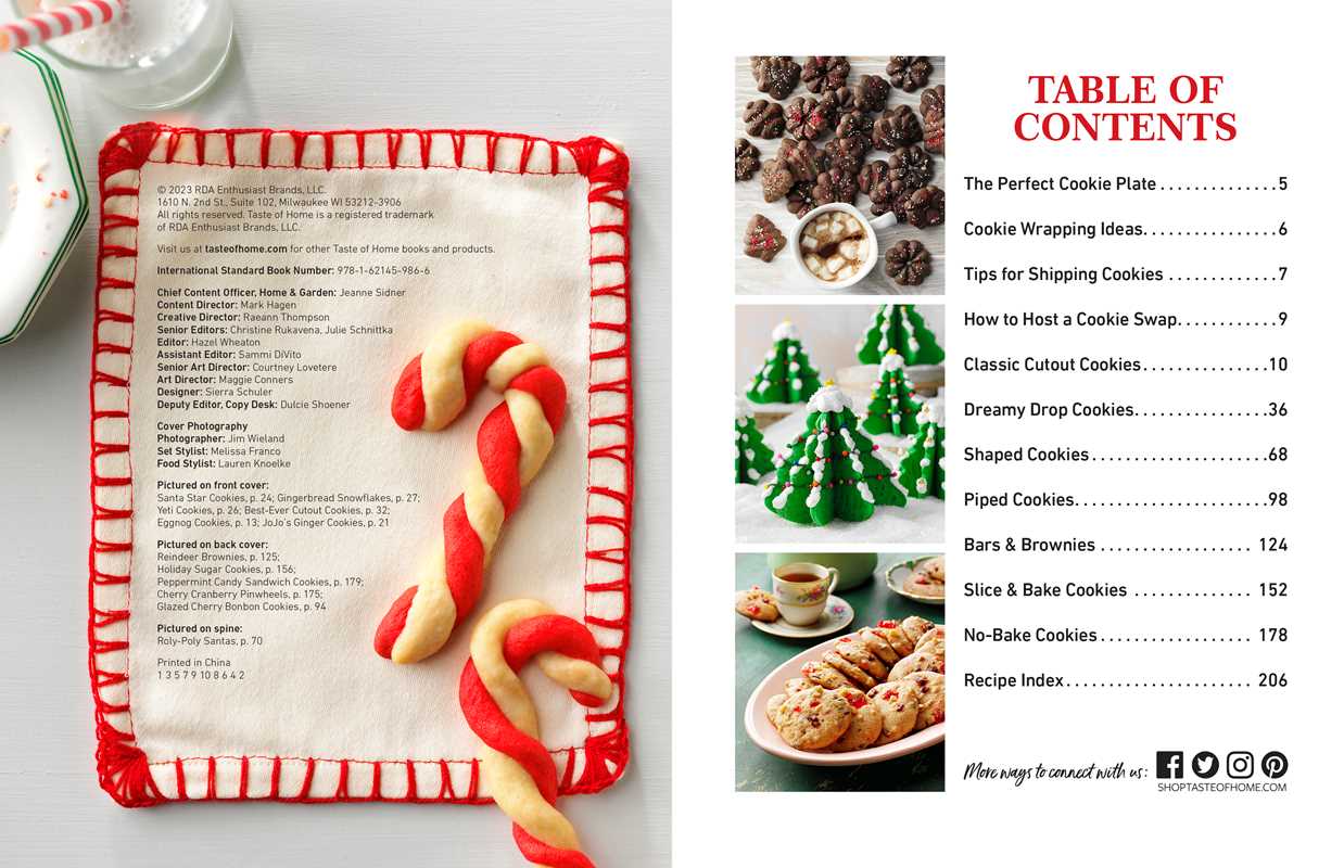 Taste of Home All New Christmas Cookies Cookbook