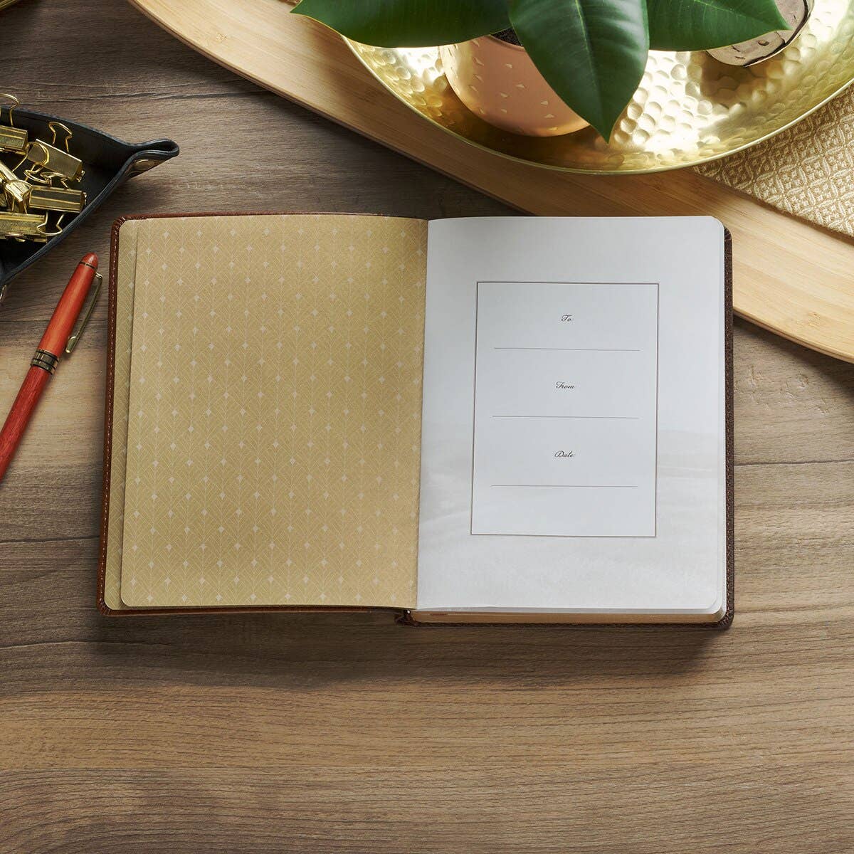 Devotional Amazing Grace Faux Leather