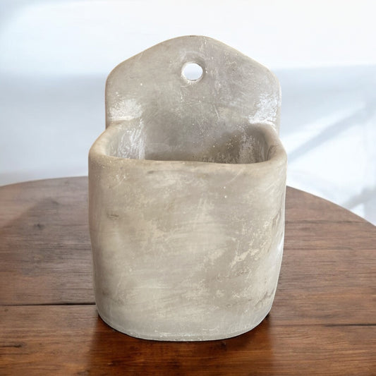 Cement Planter Hanging or Tabletop - 4"