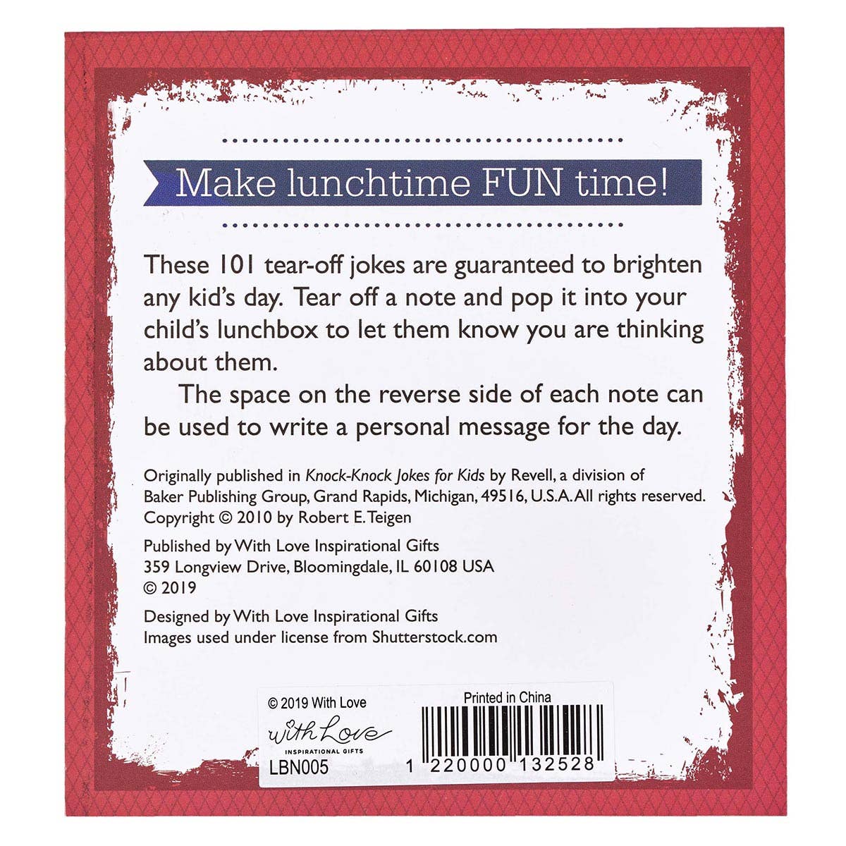 101 Lunchbox Knock-Knock Jokes