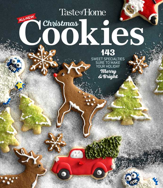 Taste of Home All New Christmas Cookies Cookbook