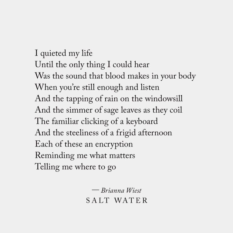 Salt Water