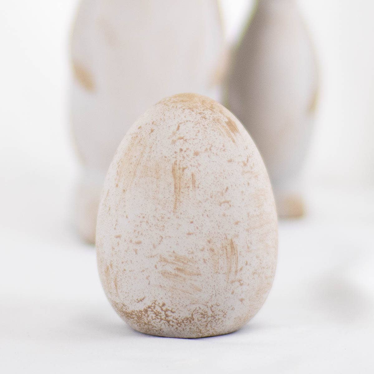 Antique Gray Egg -  4"