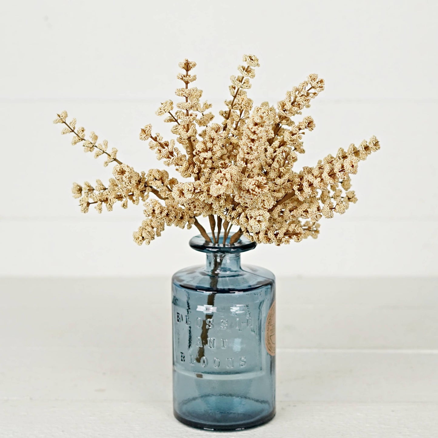 Cream Millet Berry Bush - 14"