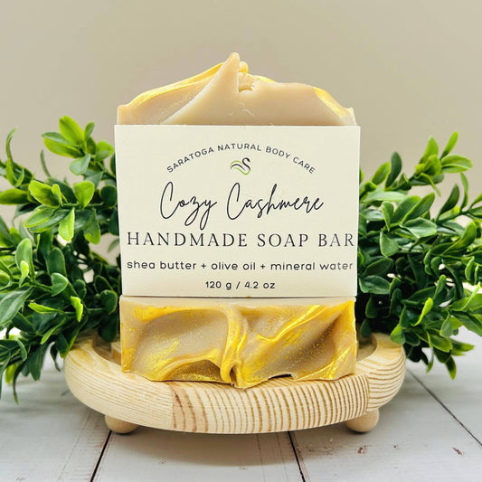Cozy Cashmere Handmade Soap Bar - 4.2oz