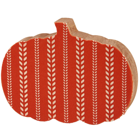 Pumpkin Chunky Sitter - 4.5"