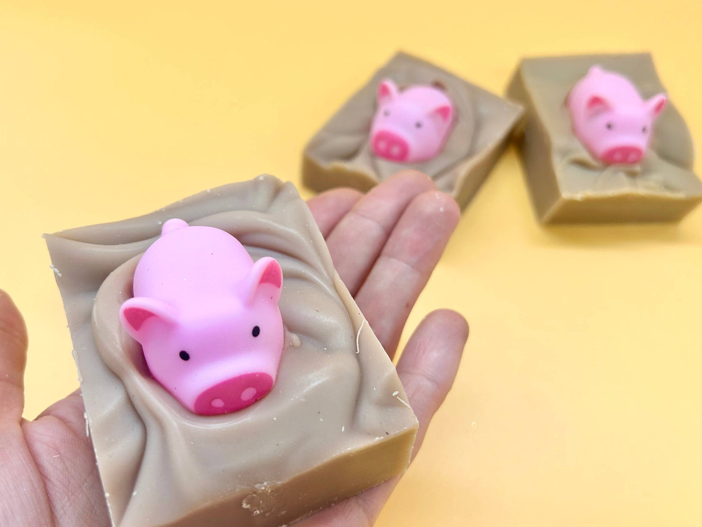 Piggy Handmade Soap Bar for Kids - 4.8oz