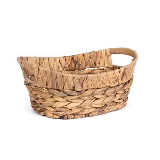 Oval Hyacinth Basket - 11.5"