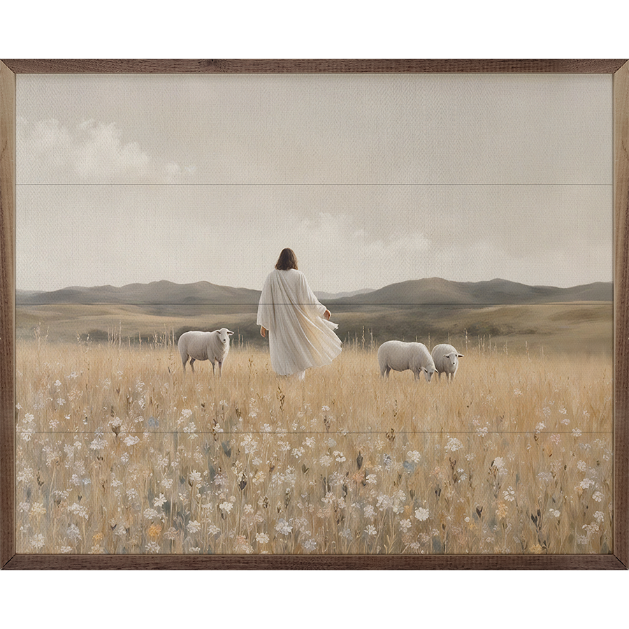 Jesus In The Spring Artwork - 16"x20"