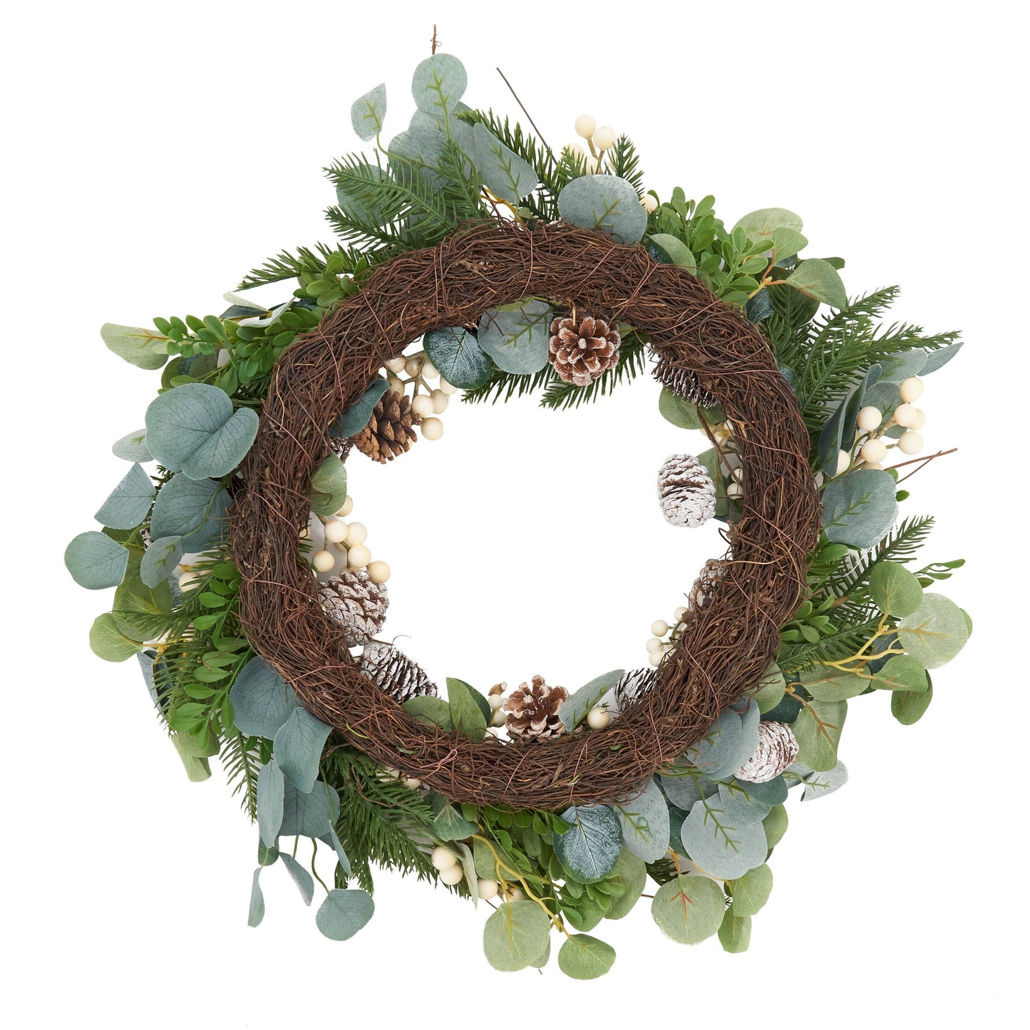 Pinecone Eucalyptus Wreath - 26"