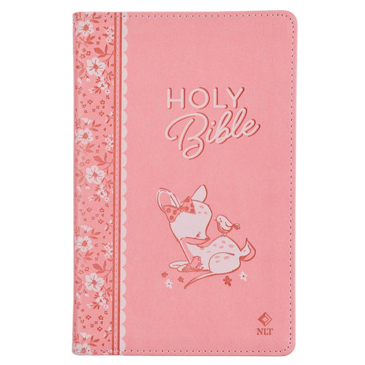 Baby Girl Bible in Faux Leather