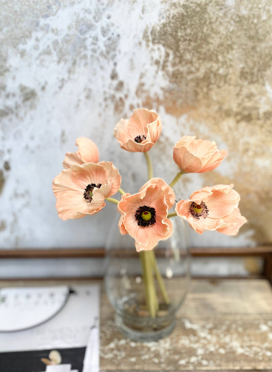 Real Touch Poppy Bunch - 11"