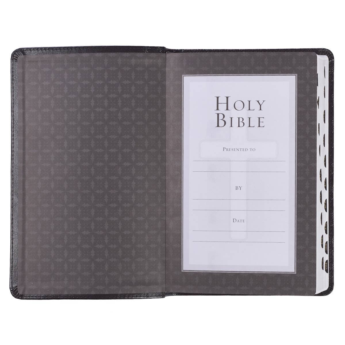 KJV Bible Deluxe in Black Leather