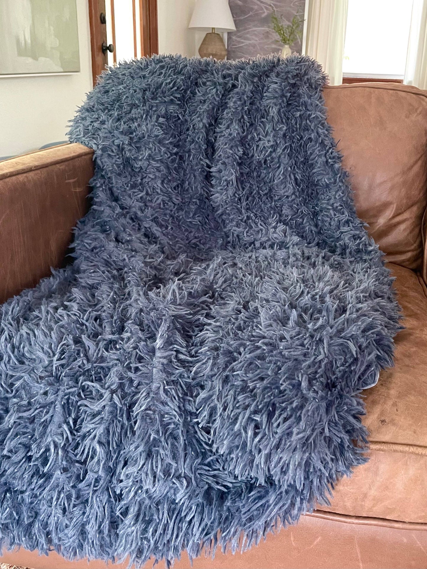 Dreamy Faux Fur Throw - 50"x60"