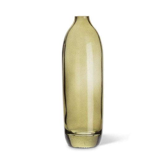 Tall Moss Green Bud Vase - 7.5"