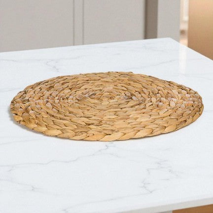 Round Hyacinth Coil Hot Pad - 11"