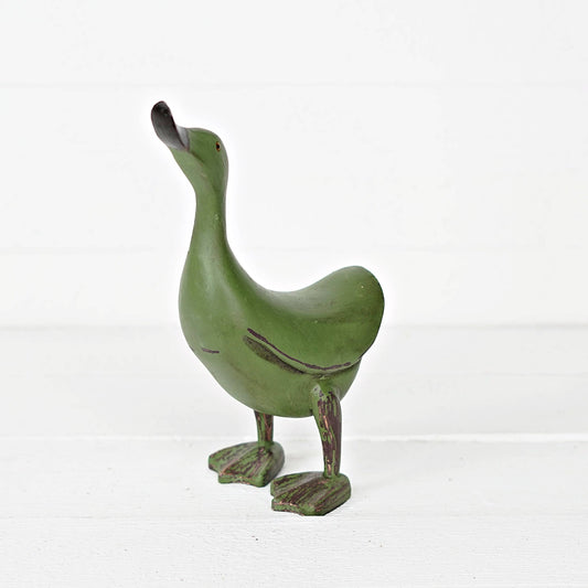 Green Wooden Duck - 12ck