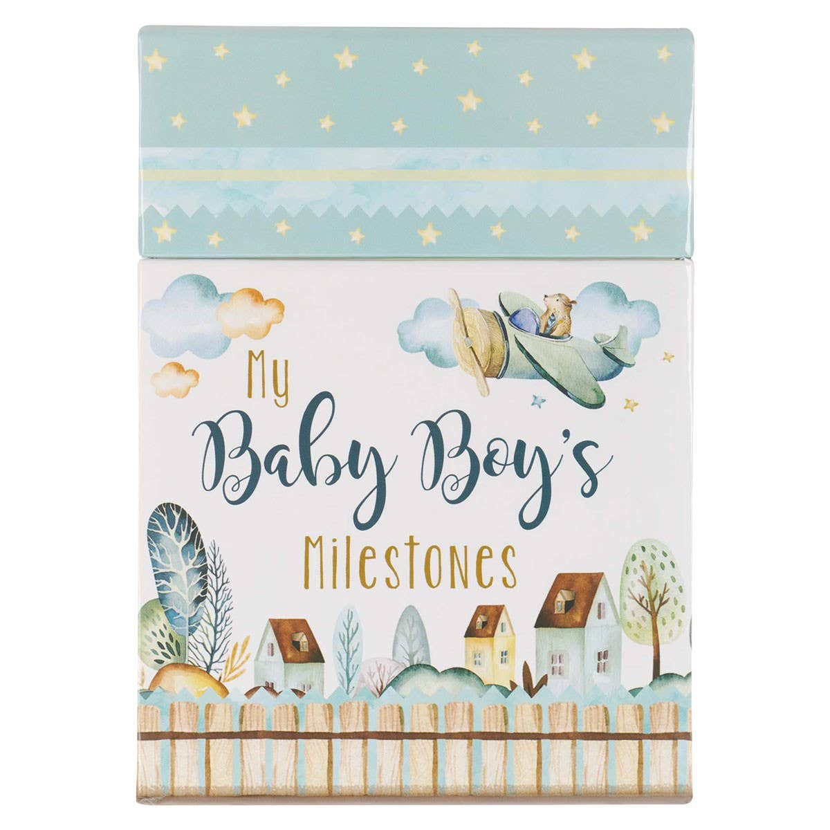 My Baby Boy's Milestones Cards