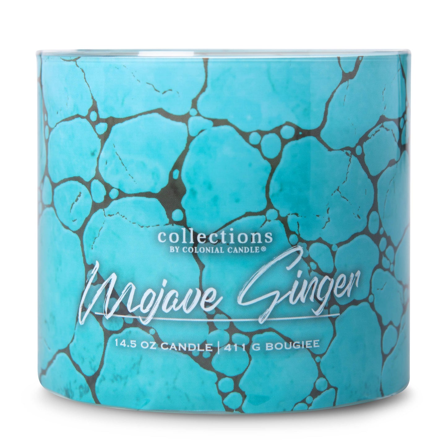 Desert Mojave Ginger Scented Jar Candle, Soy Blend Wax, 14.5oz