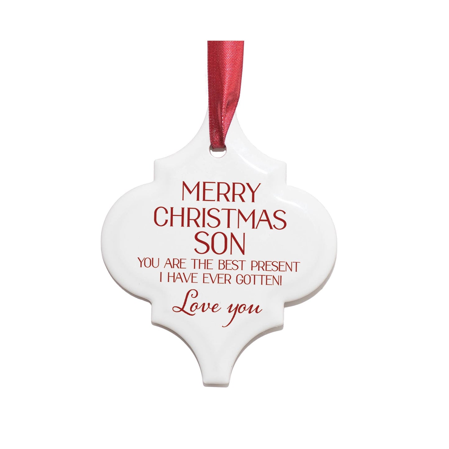 Merry Christmas Son Ornament