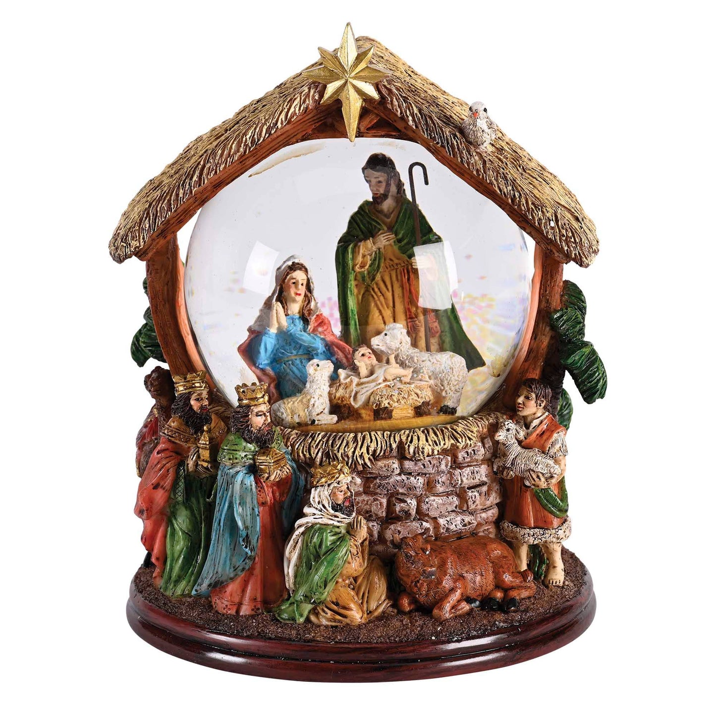 Waterglobe Nativity - 8.5"
