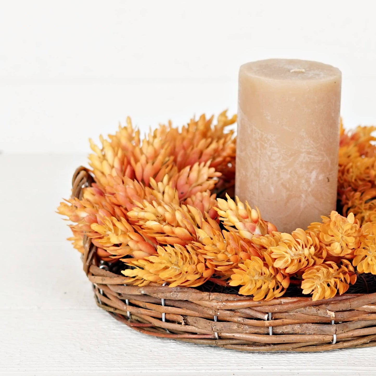 Flat Willow Basket - 12"