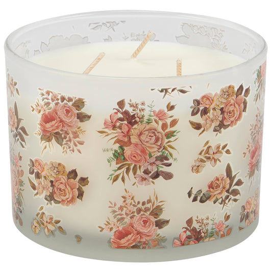 Cabbage Rose Candle - 14oz