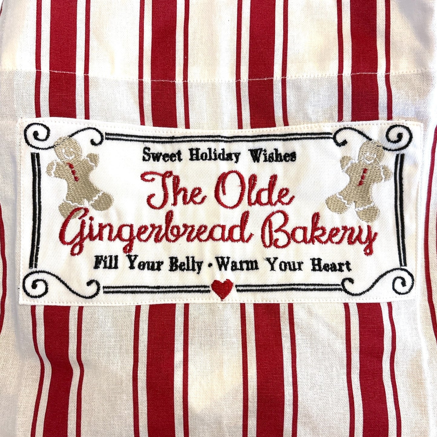 Woven Christmas Baking Aprons